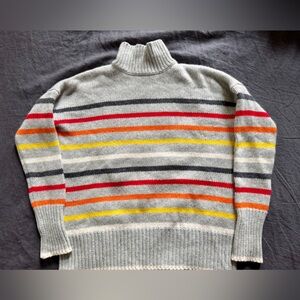 La Ligne Marin Multi Color Striped Sweater EUC Size XS